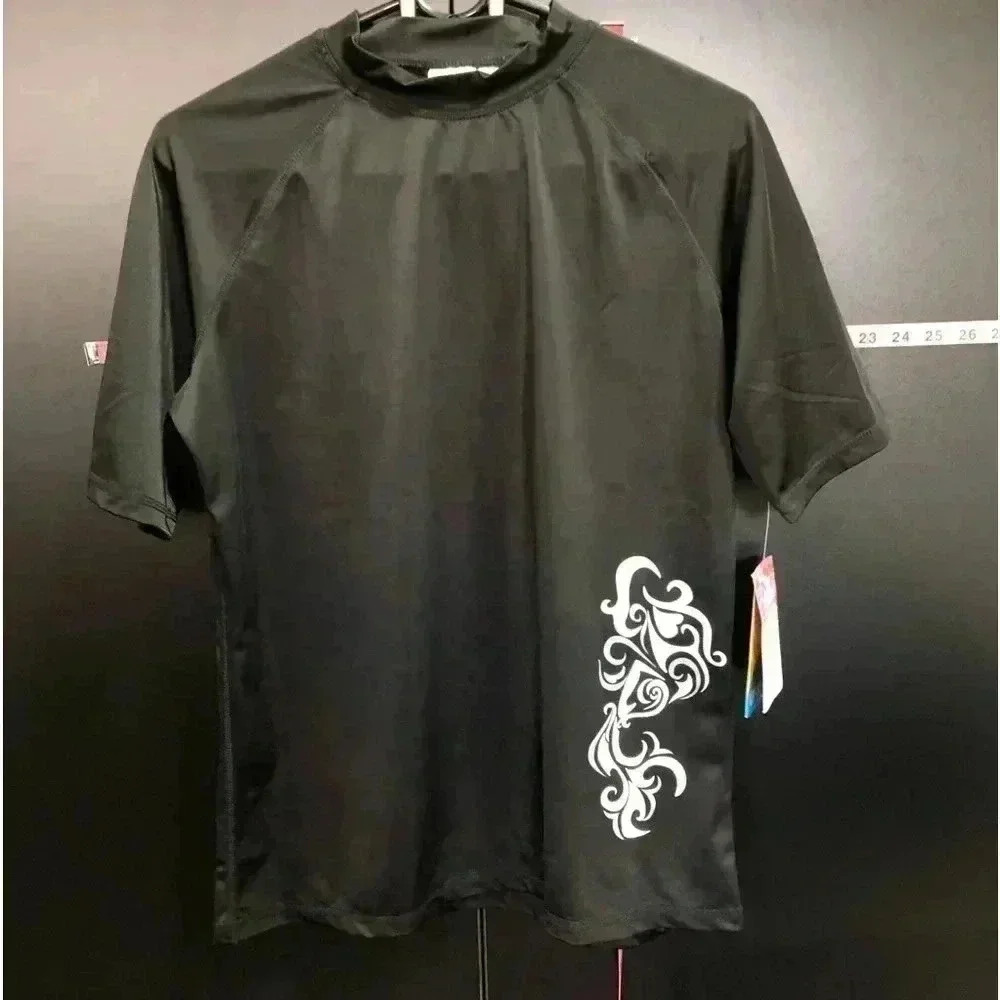 Kanu Surf Breeze UPF 50+ sun protection Rashguard swim workout Top, Short Sleeve - Picture 3 of 10